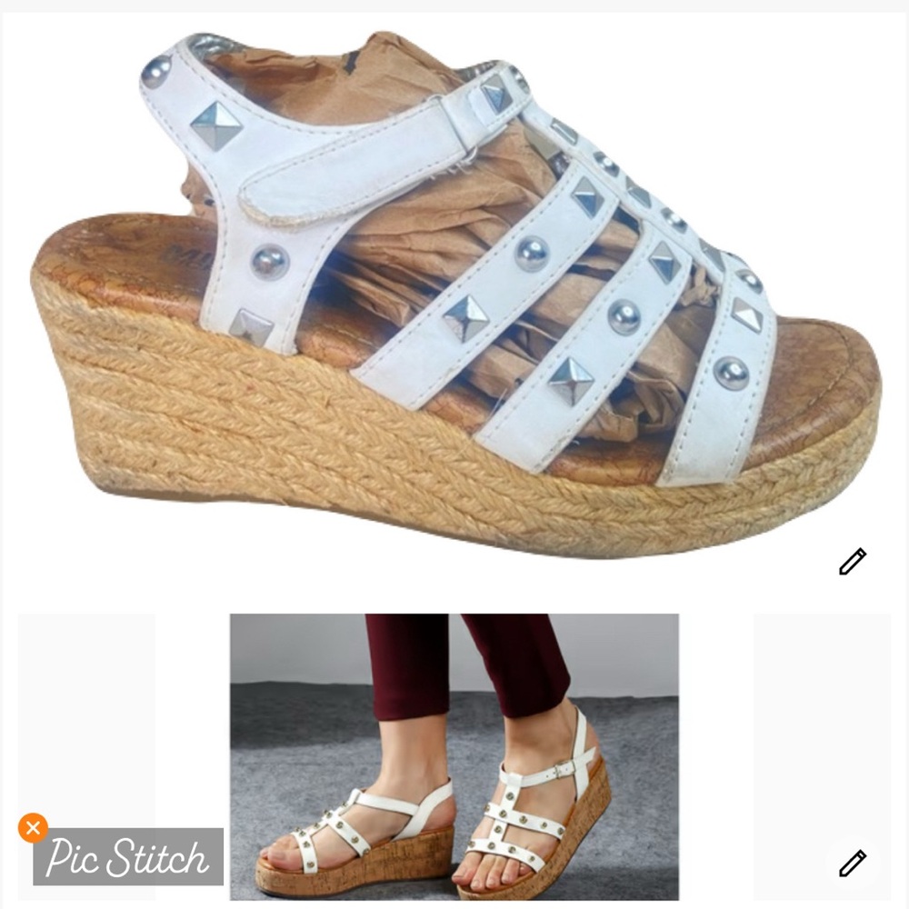 Michael Kors Studded Wedge Espadrilles